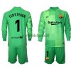 Maillot de Gardien à Manches Longues FC Barcelone Ter Stegen 1 Troisième 2021-22 Pour Enfant